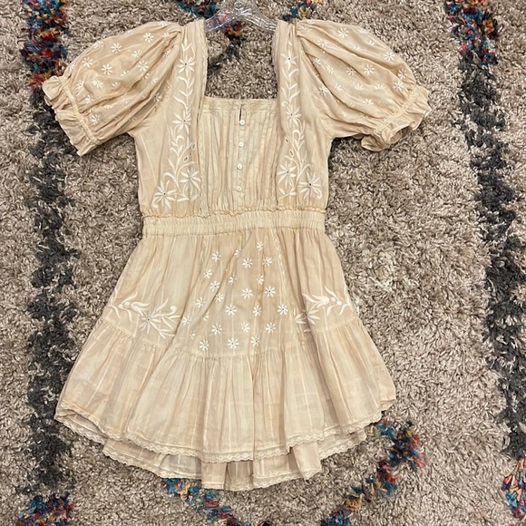 LoveShackFancy Dresses & Skirts - NEW LoveShackFancy Light Yellow Dress